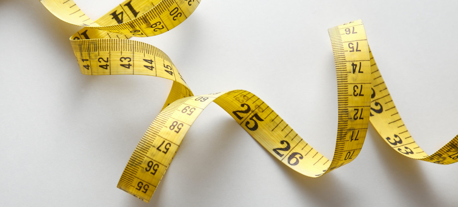 tape measure weight fat loss stomach