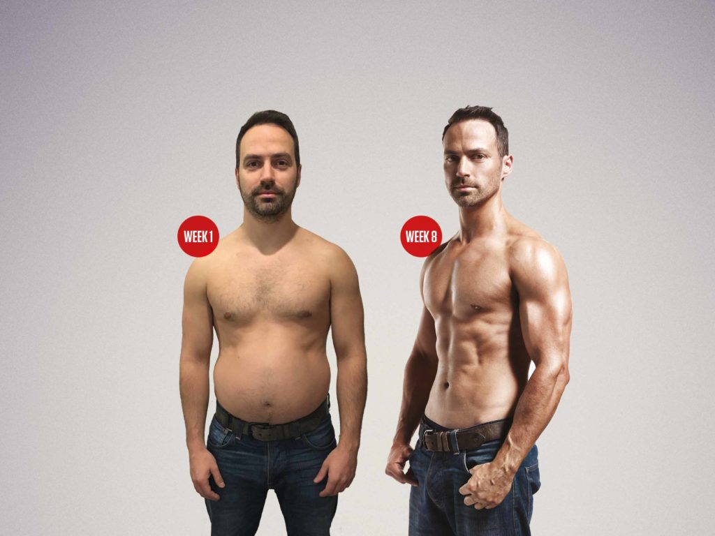 Jon Lipsey fat loss plan before and after weight loss