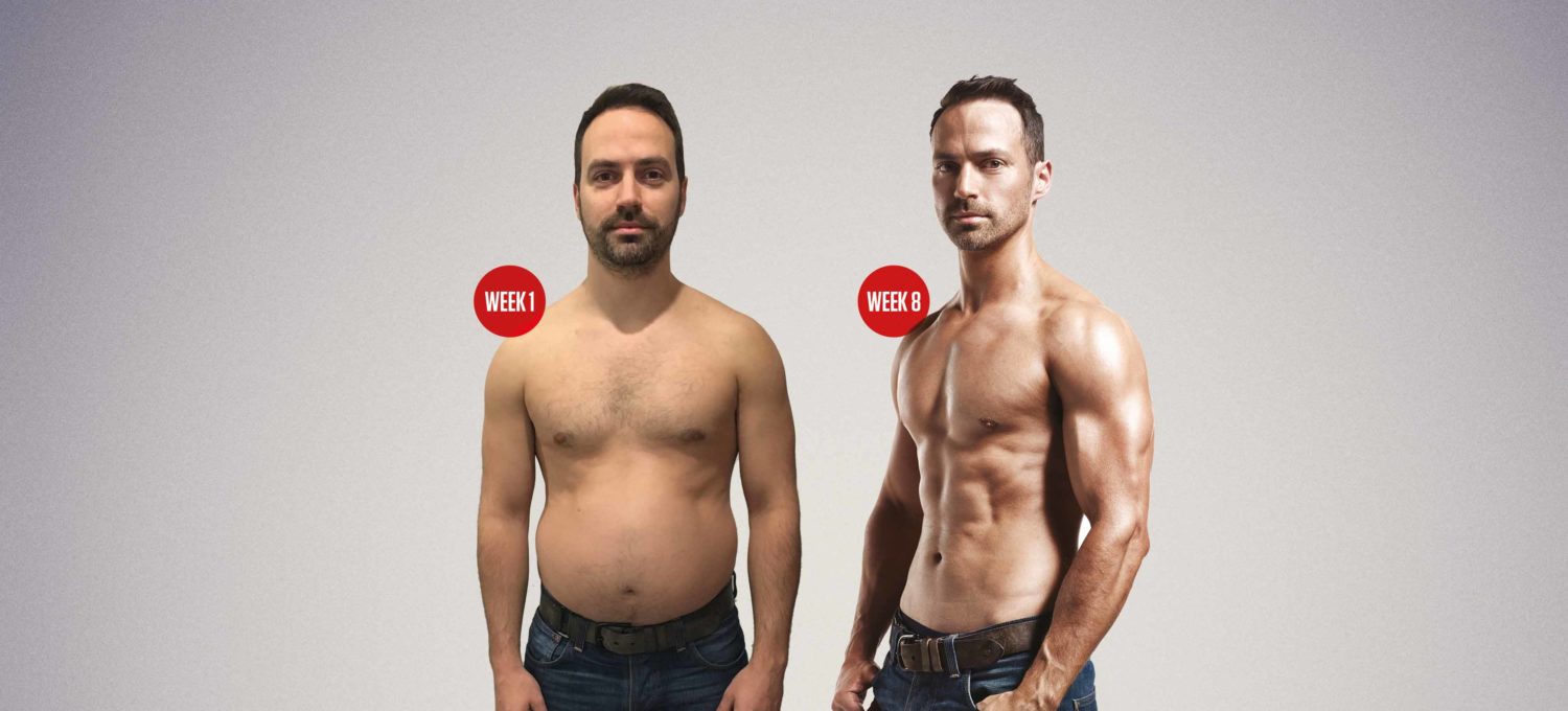 Jon Lipsey fat loss plan before and after weight loss