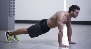 T press up exercise demo