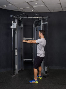 Cable straight-arm pulldown form guide