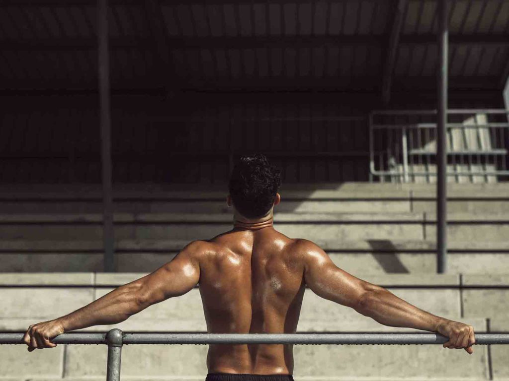 High intensity training can help reduce lower back fat