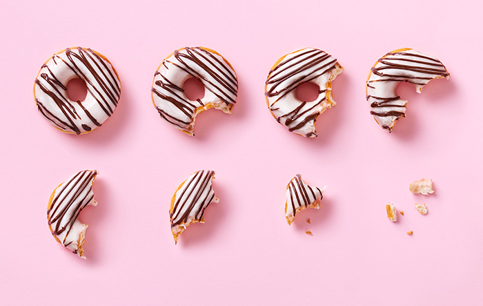 donuts snack sugar beat cravings chocolate